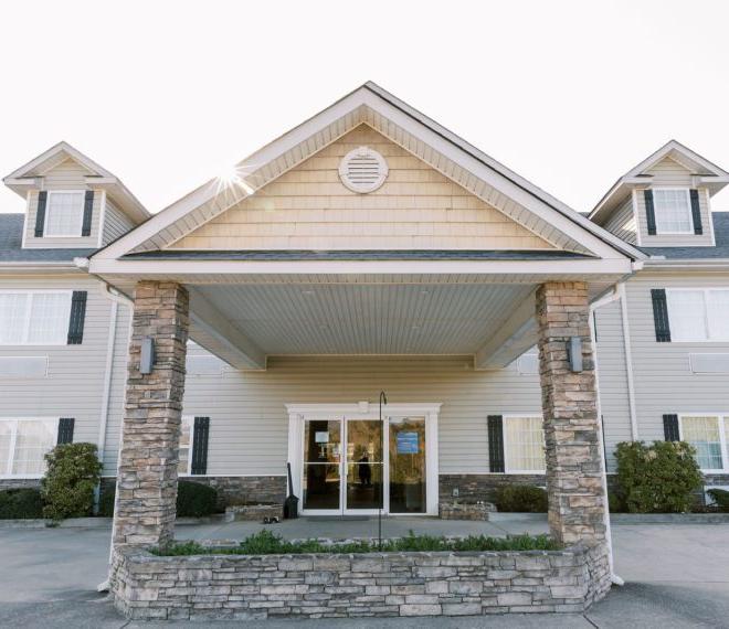 exterior entrance of Comfort Inn and Suites